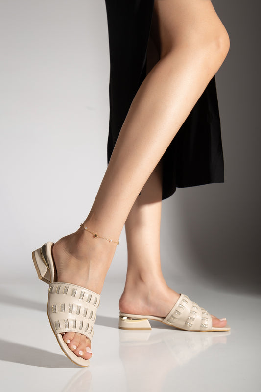 Asel Kısa Topuklu Terlik