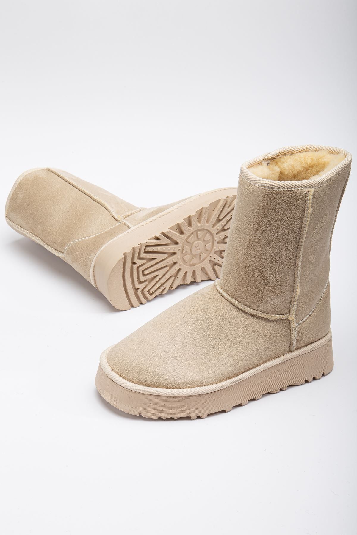 Celio Kalın Taban Ugg Leopar