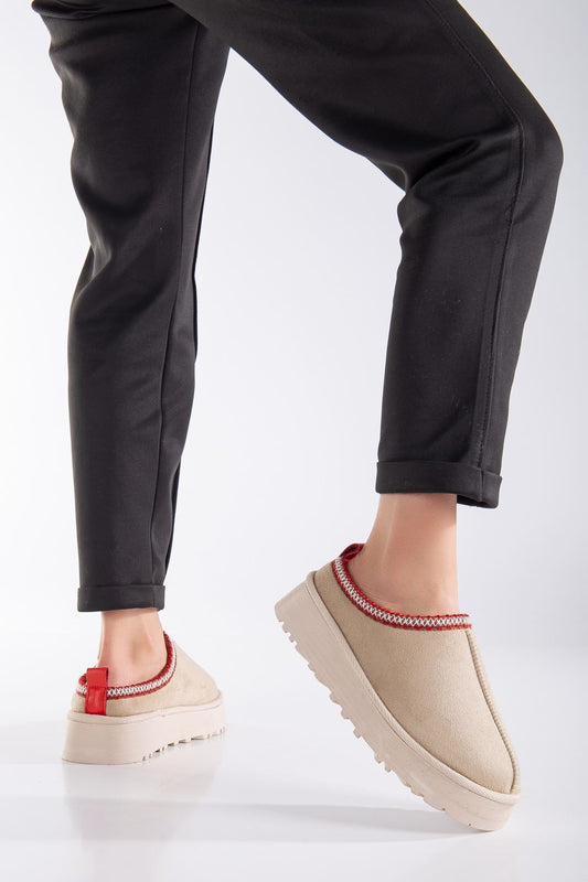 Stella Ugg Slippers Beige