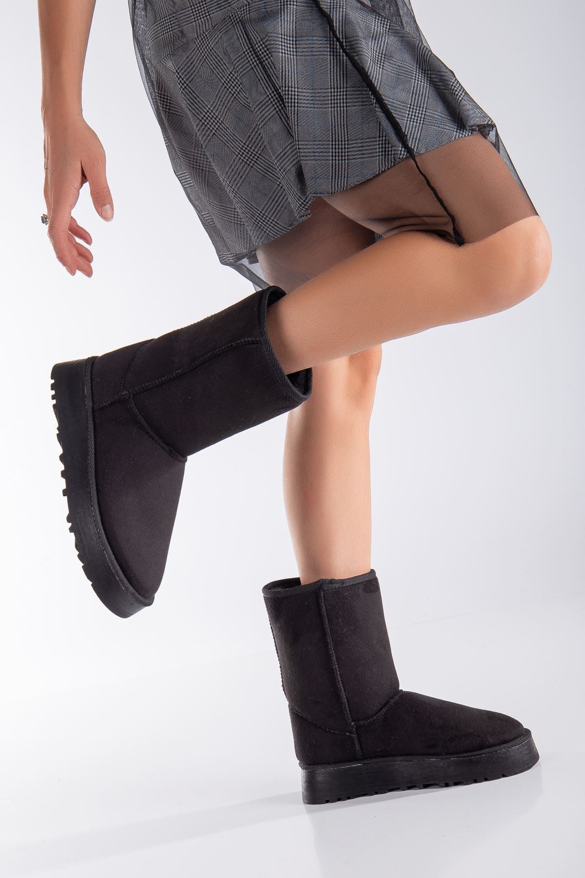 Celio Kalın Taban Ugg Leopar