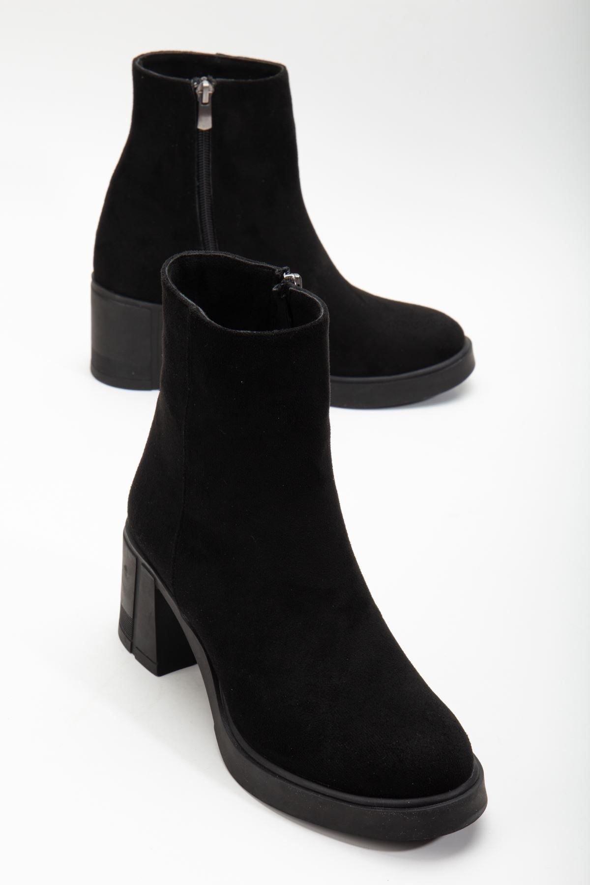 Emily Heeled Leather Boots Ten