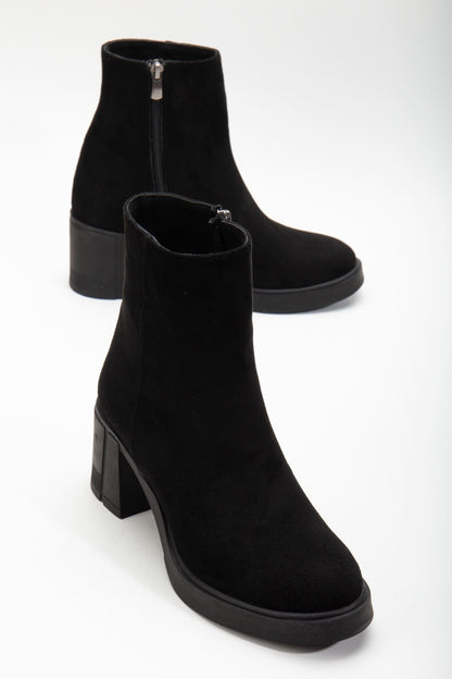 Emily Heeled Leather Boots Ten