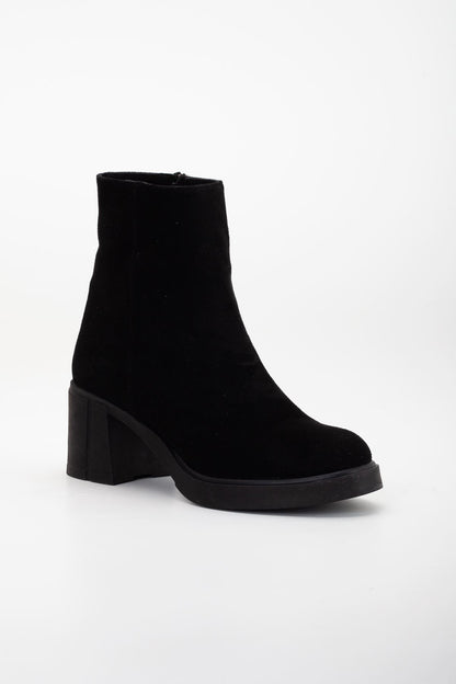 Emily Heeled Leather Boots Ten