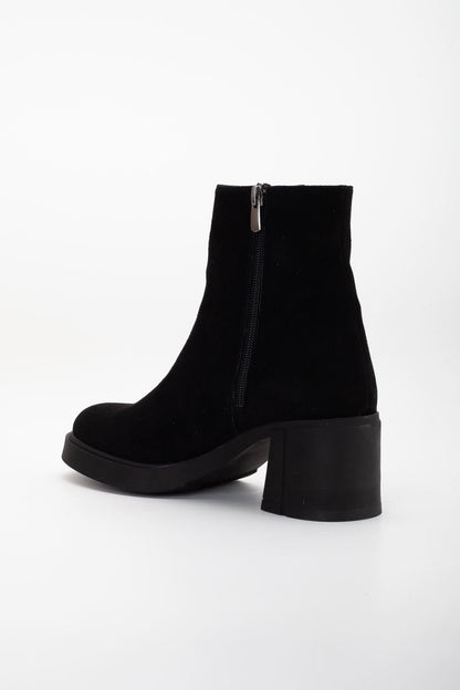 Emily Heeled Leather Boots Ten