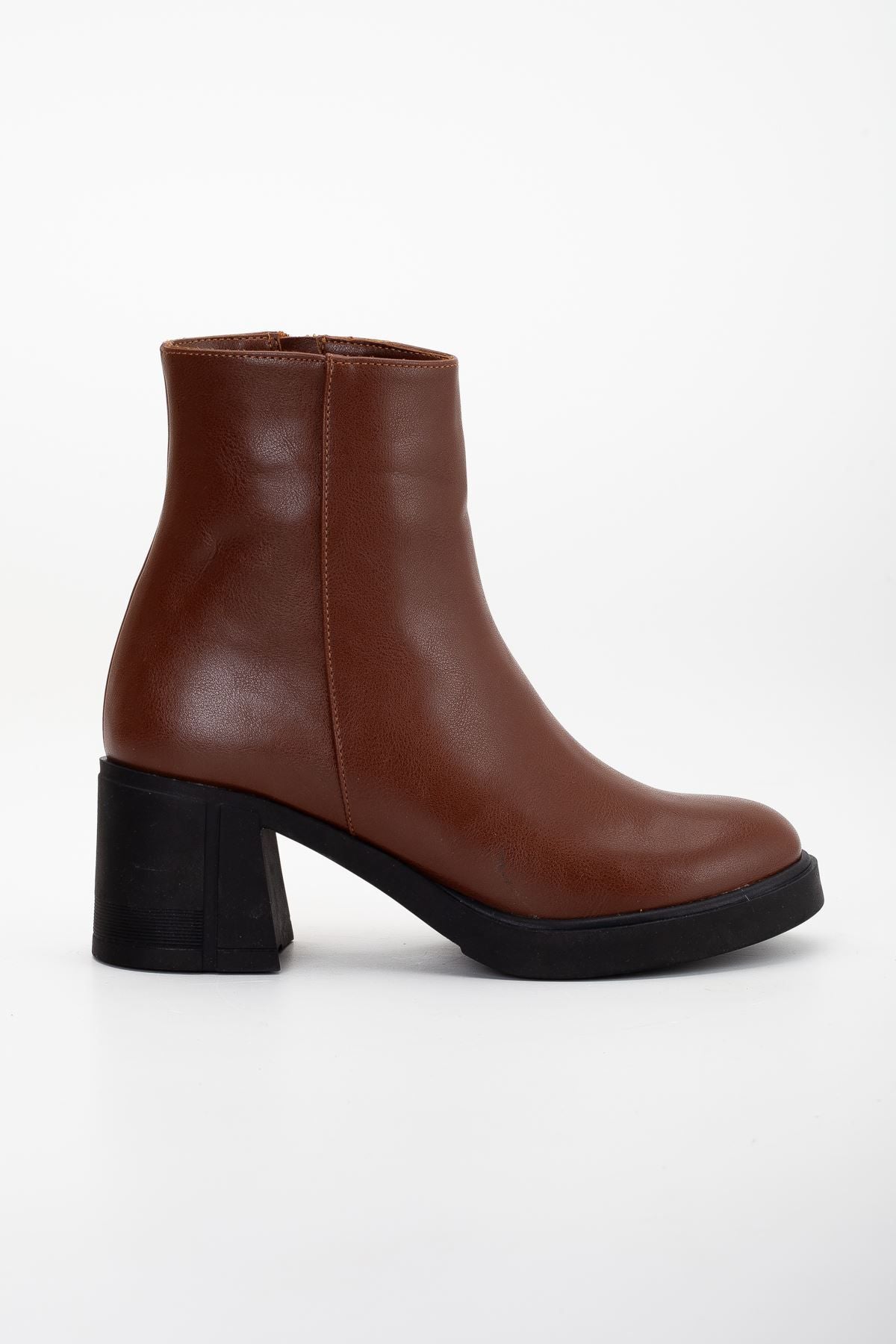 Emily Heeled Leather Boots Ten