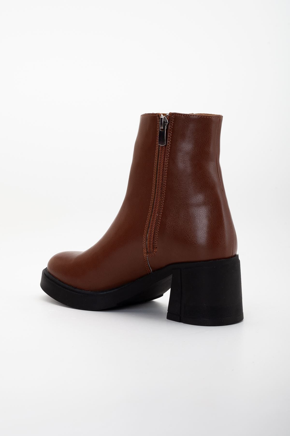 Emily Heeled Leather Boots Ten