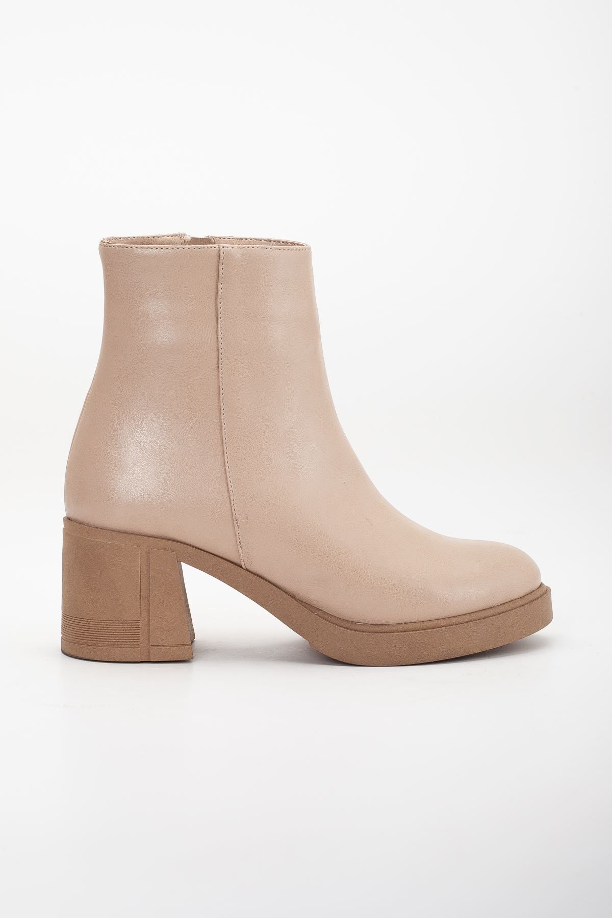 Emily Heeled Leather Boots Ten