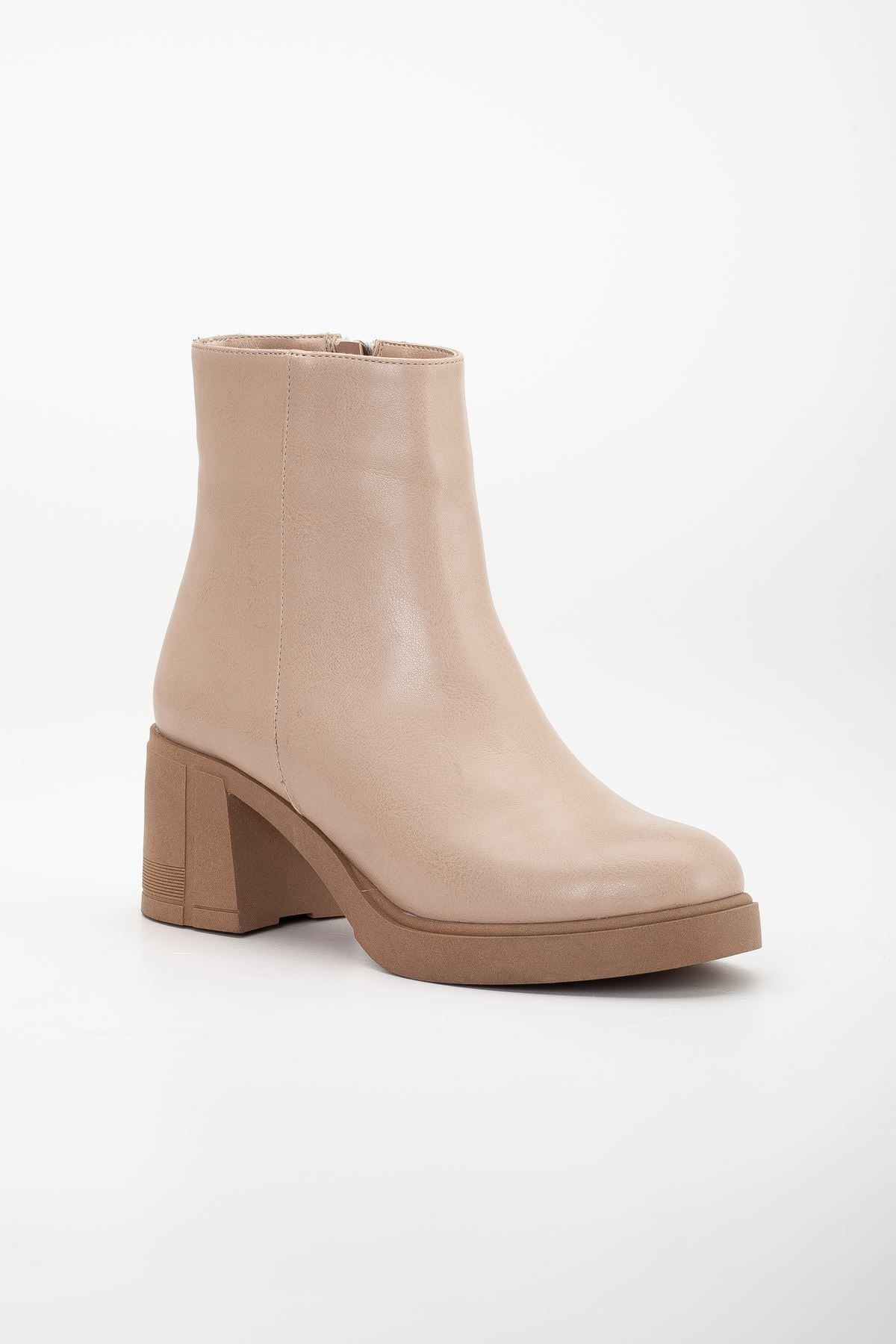 Emily Heeled Leather Boots Ten