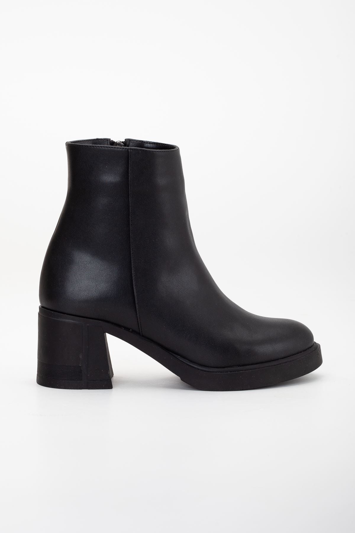 Emily Heeled Leather Boots Ten