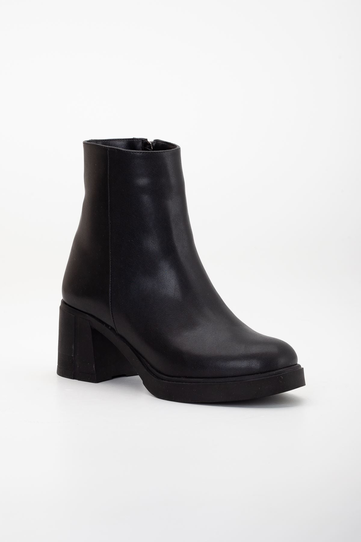 Emily Heeled Leather Boots Ten