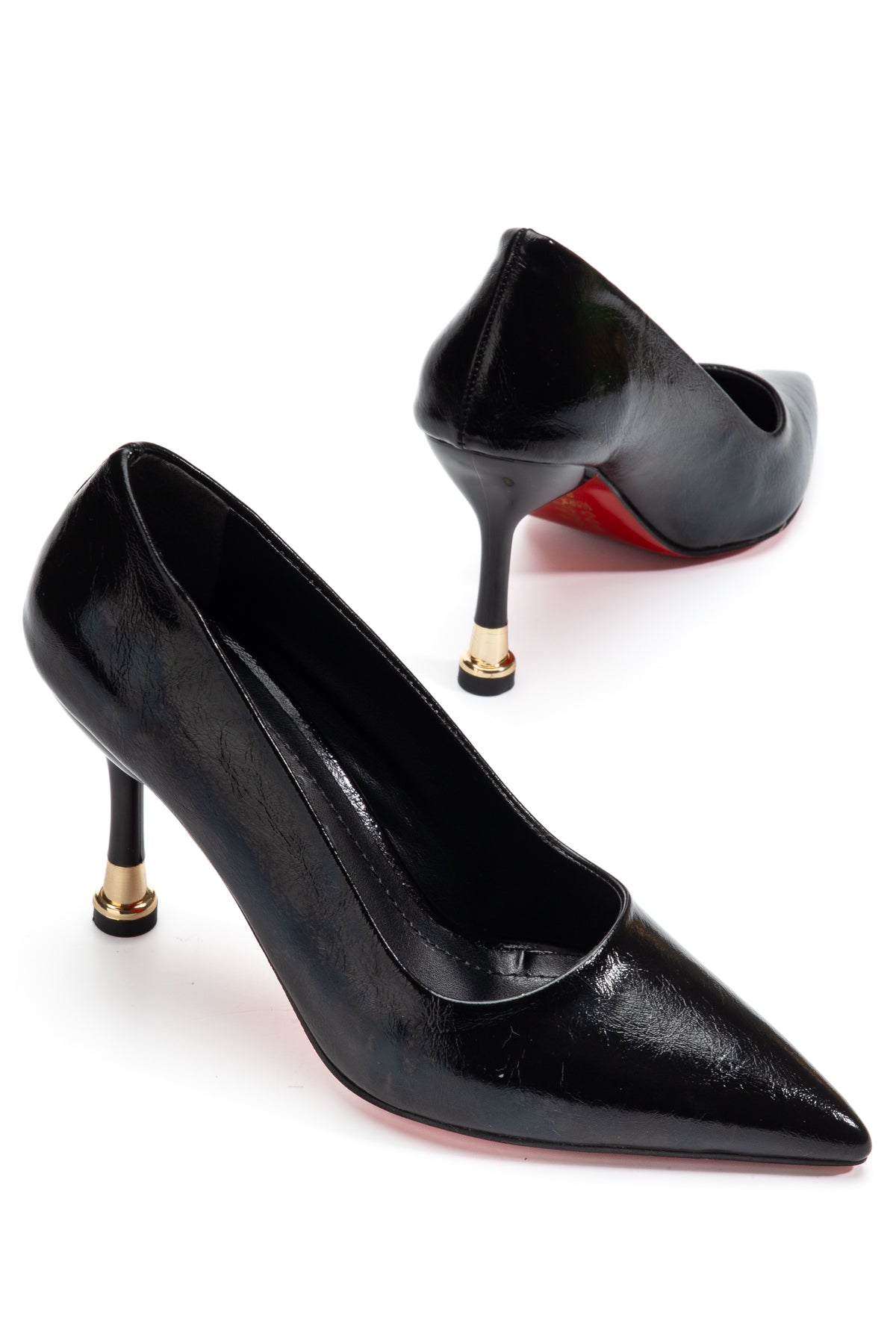 Ketrin Stiletto Rugan Ayakkabı