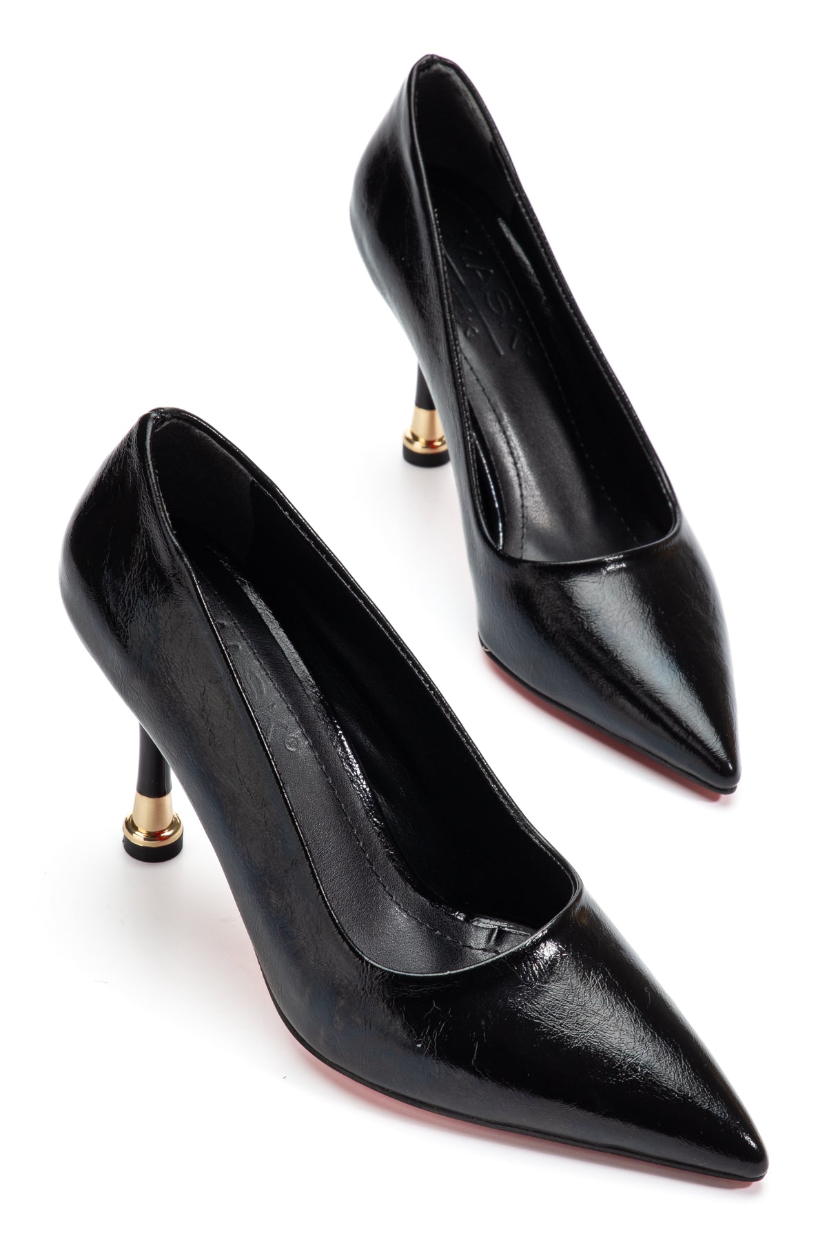 Ketrin Stiletto Rugan Ayakkabı