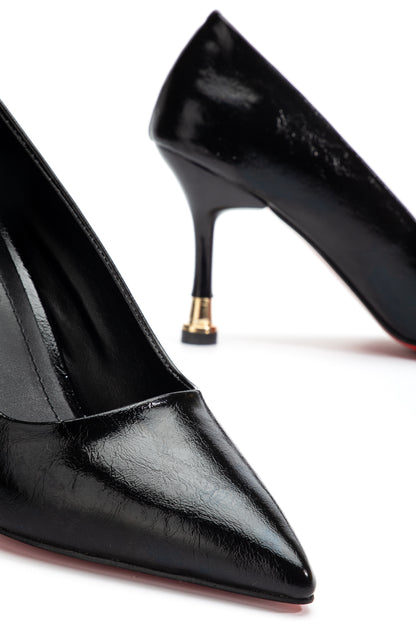 Ketrin Stiletto Rugan Ayakkabı