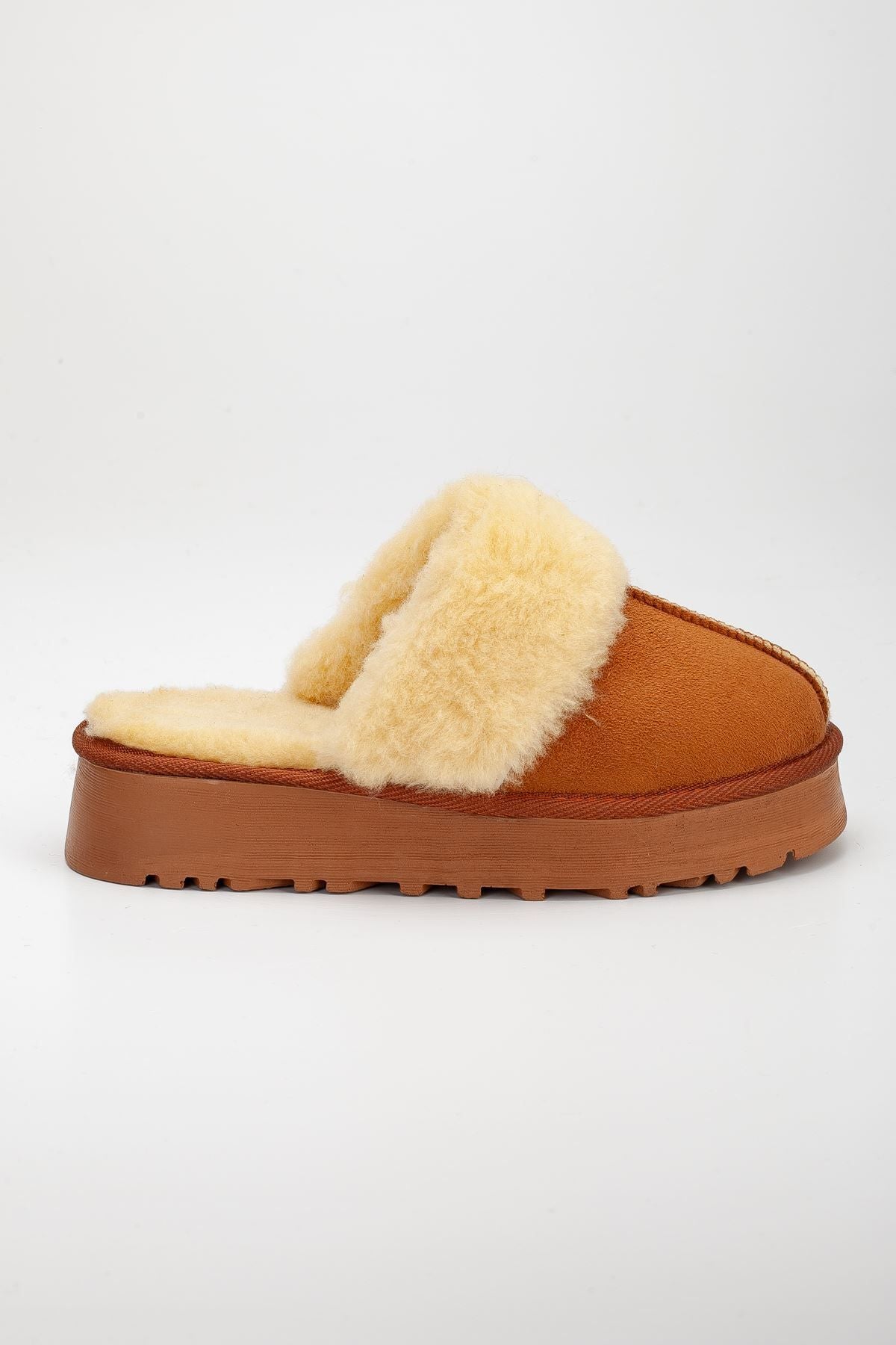 Lidya Ugg Slippers Tan