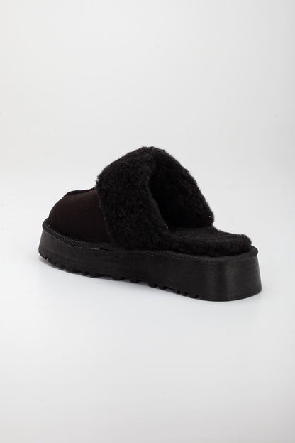 Lidya Ugg Slippers Tan