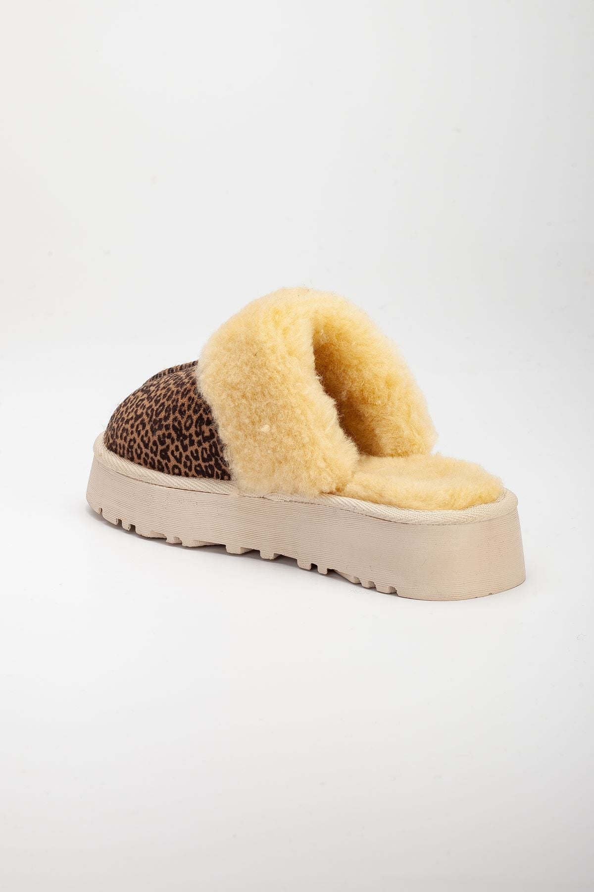 Lidya Ugg Slippers Tan