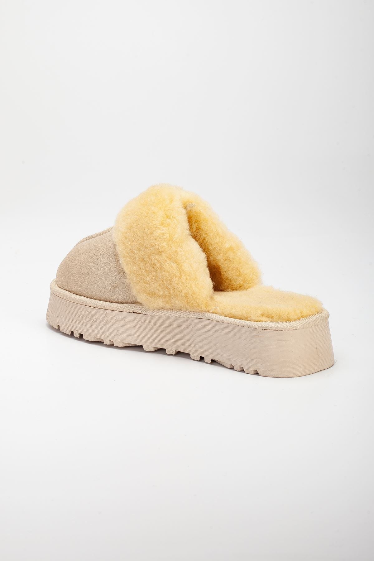 Lidya Ugg Slippers Tan