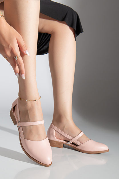 Mary Low Heel Shoes Mint Green
