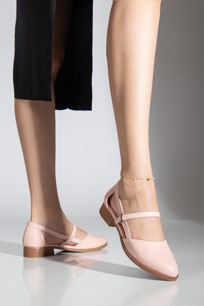 Mary Low Heel Shoes Mint Green