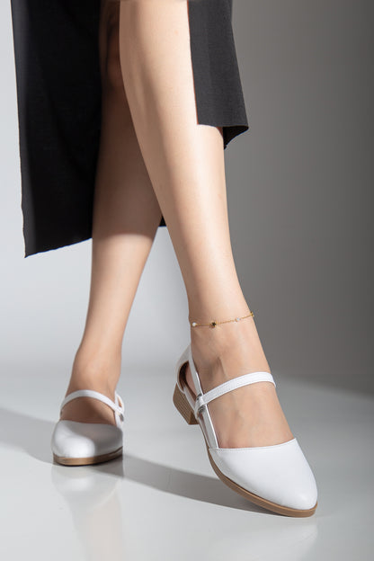 Mary Low Heel Shoes Mint Green
