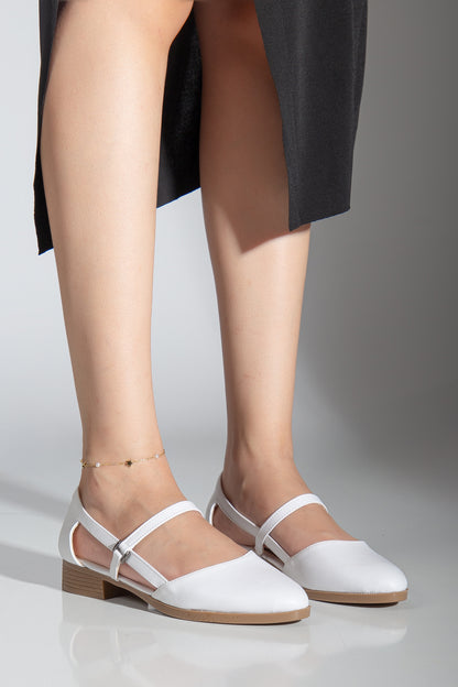 Mary Low Heel Shoes Mint Green
