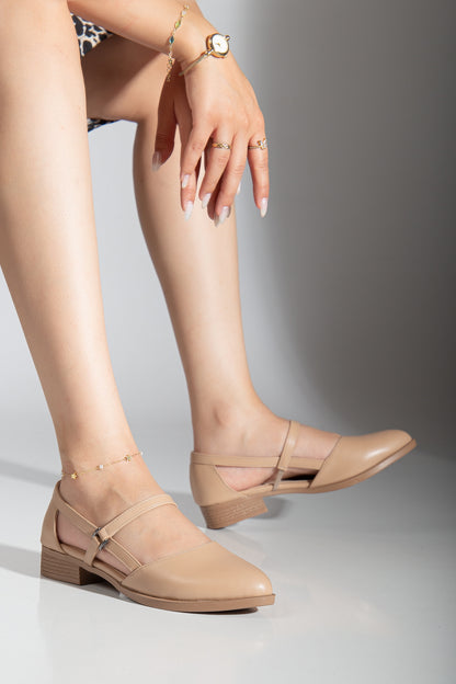 Mary Low Heel Shoes Mint Green