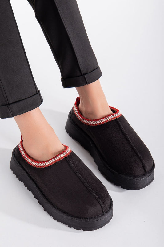 Stella Ugg Slippers Black