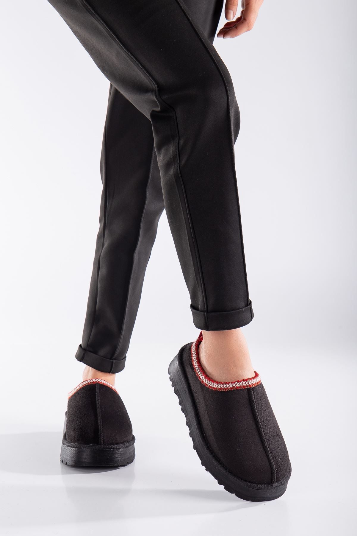 Stella Ugg Slippers Black